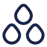 Waterdrops SVG Icon